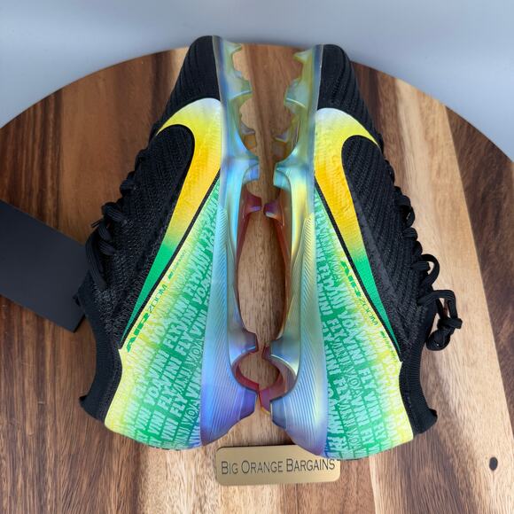 Nike Zoom Mercurial Vapor 16 Elite FG x Vini Jr. Soccer IB2356-001 Men’s 6.5 NWT